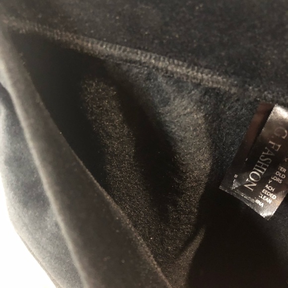 Black Velvet Leggings: Brand New - Picture 3 of 6